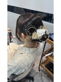アレンジ×振袖