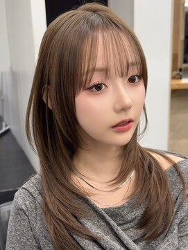 アビー(ABBEY3) フェイスレイヤー小顔レイヤー韓国ヘアくびれレイヤー