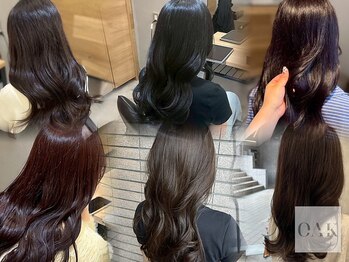 オーク あざみ野(OAK)の写真/【あざみ野駅徒歩3分】1人のスタイリストが仕上げまで担当!プロの技術をお手頃価格で【あざみ野/髪質改善】