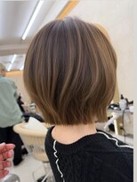 サンド 池袋 2nd(sand) 短めのちょいレイヤーくびれボブ♪