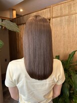 トゥーリ 大野城下大利店(tuuli)&nbsp;ベージュ系伸ばしかけヘア髪質改善