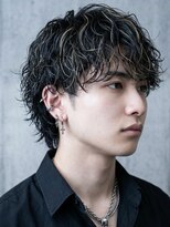 ヘッドストック 大和八木店(HEAD STOCK)&nbsp;波巻きツイストスパイラルシャドウパーマ3Dメッシュメンズパーマ