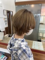 トップヘアー 中庄店(TOP HAIR fuapua) マッシュショートボブ【りり】