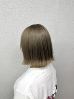 マーシュアトレ(marshu atre) *寒色ミルクティー*ブリーチベース中明度カラー*