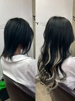 パーティパーティ ヘア(PARTYPARTY hair)&nbsp;#プルエクステ #ハイライト #馴染ませロング #横浜エクステ