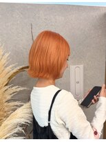 シーバイトリコ 市川(SEA by tricot)&nbsp;オレンジカラー×ボブ