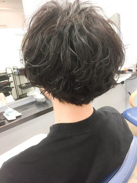 ページボーイ美容室 [お客様スタイル]ナチュラルウェーブ