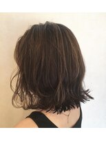 ヘアーメイクブランニュー セントラル 西大寺店(hair make Brand new central) 【Brandnew】シナモンベージュボブ