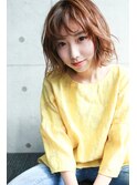 【La fith】シースルーバング×ふんわりボブ
