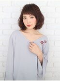 大人可愛いフェミニンボブ