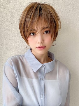 アフロート ディル(AFLOAT D'L) 【AFLOAT 晃輔】20代30代大人可愛いひし形ショートボブ 髪質改善