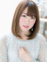 モッズヘア 上尾西口店(mod's hair)&nbsp;★ペールベージュxストカール切りっぱなしロブ20代30代40代★7