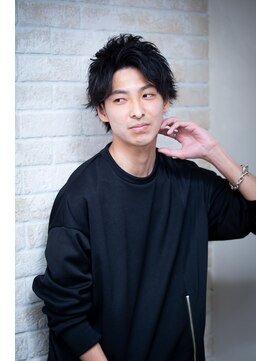 ヘアーアートシフォン 池袋西口店(Hair art chiffon) ビジネスサイドグラデーションスリークショートフェードカット