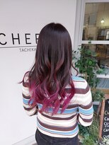 シェリー(cherie)&nbsp;ライトパープルグラデーションカラー☆