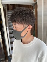 アヴァンス 天王寺店(AVANCE.) MEN'S HAIR 刈り上げマッシュ×ソフトツイスト