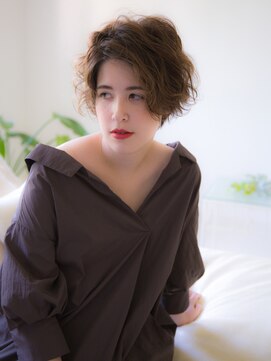 美容室チック 大島店(chic) ニュアンスショートパーマ［大島/大島駅］