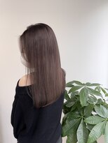 ピープスアンドスー 表参道 渋谷(Peeps&Suu.)&nbsp;【ブリーチ1回】明るすぎない透明感ベールベージュ