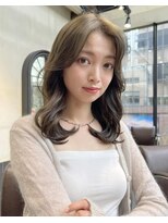 ミンクス 青山店(MINX) MINX川上 センターパート+内巻きロング