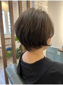 小顔ショートボブ
