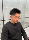 ジェットモヒカン刈り上げフェードツーブロック短髪