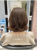 tomo ふんわりカール/大きめカールコテ巻きbobパーマ/韓国