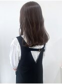 ブラウンベージュ×ゆるっとウェーブ