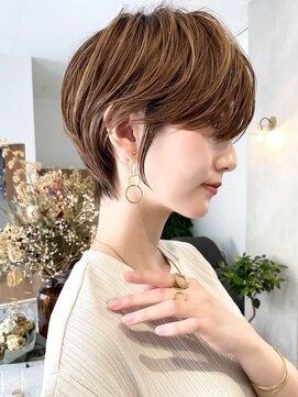 サークル(circle) 大人可愛い20代30代40代50代小顔ショートボブナチュラルショート