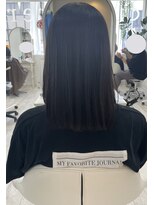 アルターシェリー(aL-ter che'rie)&nbsp;セミロング[前髪/マチルダボブ/ピンクベージュ/髪質改善]