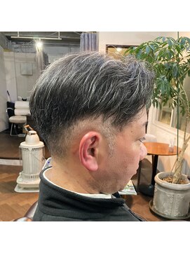 ミッドシー(mid-c) 40.50代白髪ビジネスショート