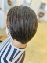 ベルモードジェアン(Bellemode geant)&nbsp;白髪ぼかしハイライト　ボブ