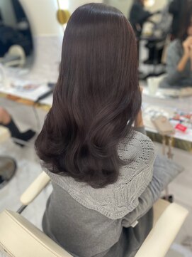 シェノン サントル(CHAINON CENTRE) 似合わせカット/フルバング/レッドブラウン