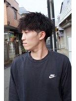 スウェル 船橋店(Swell)&nbsp;ウルフ/アッシュブラック/カルマパーマ/ベリーショート/船橋