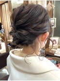 定番お呼ばれアレンジ