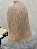 ロウル 渋谷(LOWRL)&nbsp;ミルクティーベージュ/ケアブリーチカラー