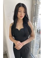 ソーソー(SoSo)&nbsp;《SoSo》透明感のある暗髪カラー