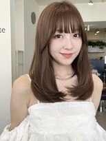 コート 表参道(Cote) Cote 美髪/オリーブベージュ/セミディ//カットレイヤー