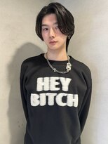 ペレ 梅田(PELE)&nbsp;ベリーショート/ダークアッシュ/ニュアンスパーマ/韓国マッシュ