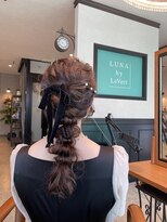 ルナバイルヴェール(LUNA by LeVert)&nbsp;ふわふわ編みおろし/フィガーエイト編み