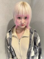 ペレ 梅田(PELE) 前髪/アンブレラカラー/こなれミディ/イメチェン/ウェーブパーマ