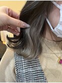 インナーカラー/グレージュ
