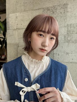 ザ シー 海老名(The C) アレンジしても可愛い◎切りっぱなしボブ/ワイドバング