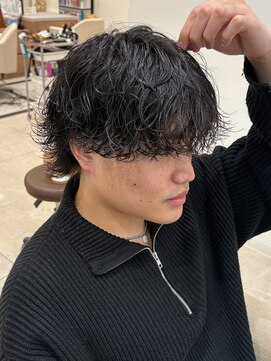 ガレリアエレガンテ 栄店(GALLARIA Elegante) セミウルフ波巻きパーマ