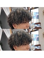 髪屋 紬&nbsp;メンズ/メンズパーマ/メンズカット/波巻きスパイラル