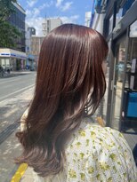 プランタン フォー ヘアー(printemps FOR HAIR) モカブラウン×フェイスレイヤー×髪質改善