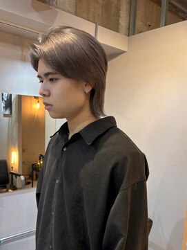 ミリ 北千住(millit) メンズカット×シルバーグレージュ