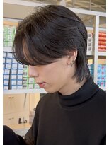 ファンド 千葉(fand)&nbsp;フェザーウルフ/センターパート/ウルフカット/就活ヘア◎RYO