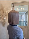 セミロングアンブレラカラーミニウルフショートウルフ前髪50代