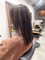 リアン(lien) ナチュラルハイライト×ミルクティーベージュ