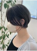 ハイライトショート大人ショート大人上品丸みショート30代