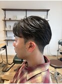 メンズカット+縮毛矯正